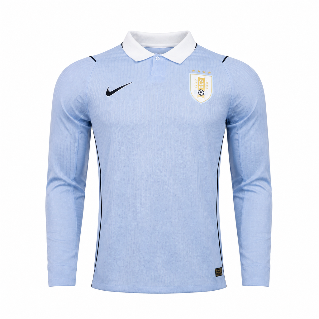 Camiseta Uruguay Mundial 2026 - 1ª Equipación Manga Larga