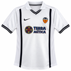 Camiseta Retro Valencia 2000/01 - 1ª Equipación