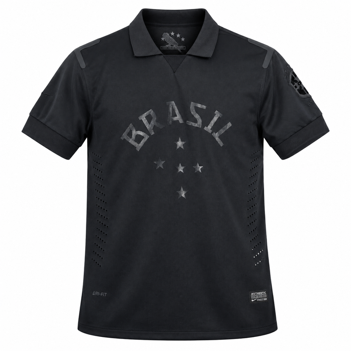 Camiseta Retro Brasil 2013/14 - Edición Especial Negra