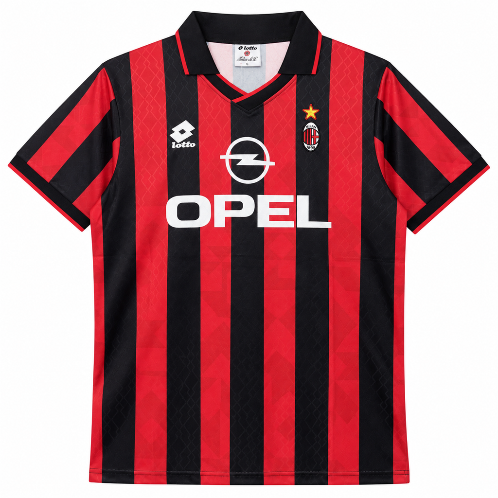 Camiseta Retro Ac Milán 1995/96 - 1ª Equipación