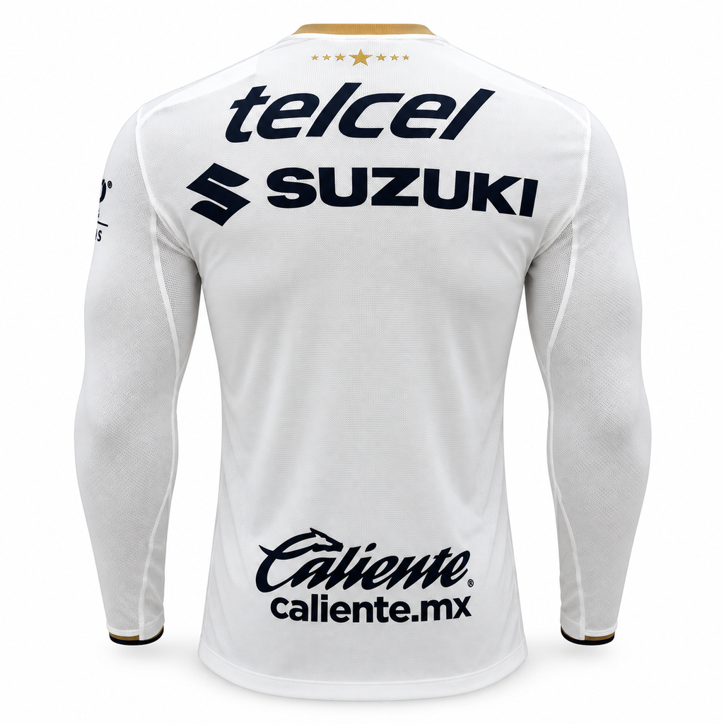 Camiseta Pumas UNAM 2026/27 - 2ª Equipación Manga Larga