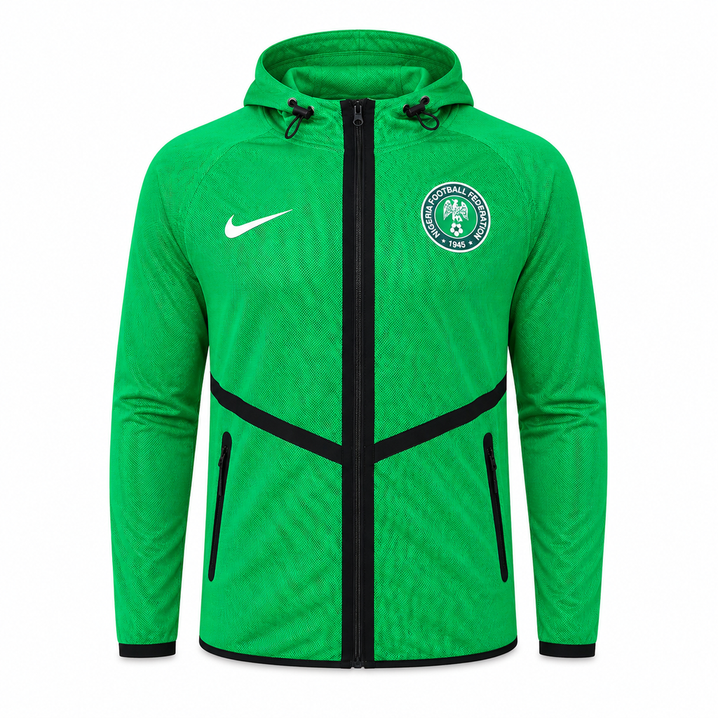 Cortavientos Nigeria Mundial 2026 - Verde