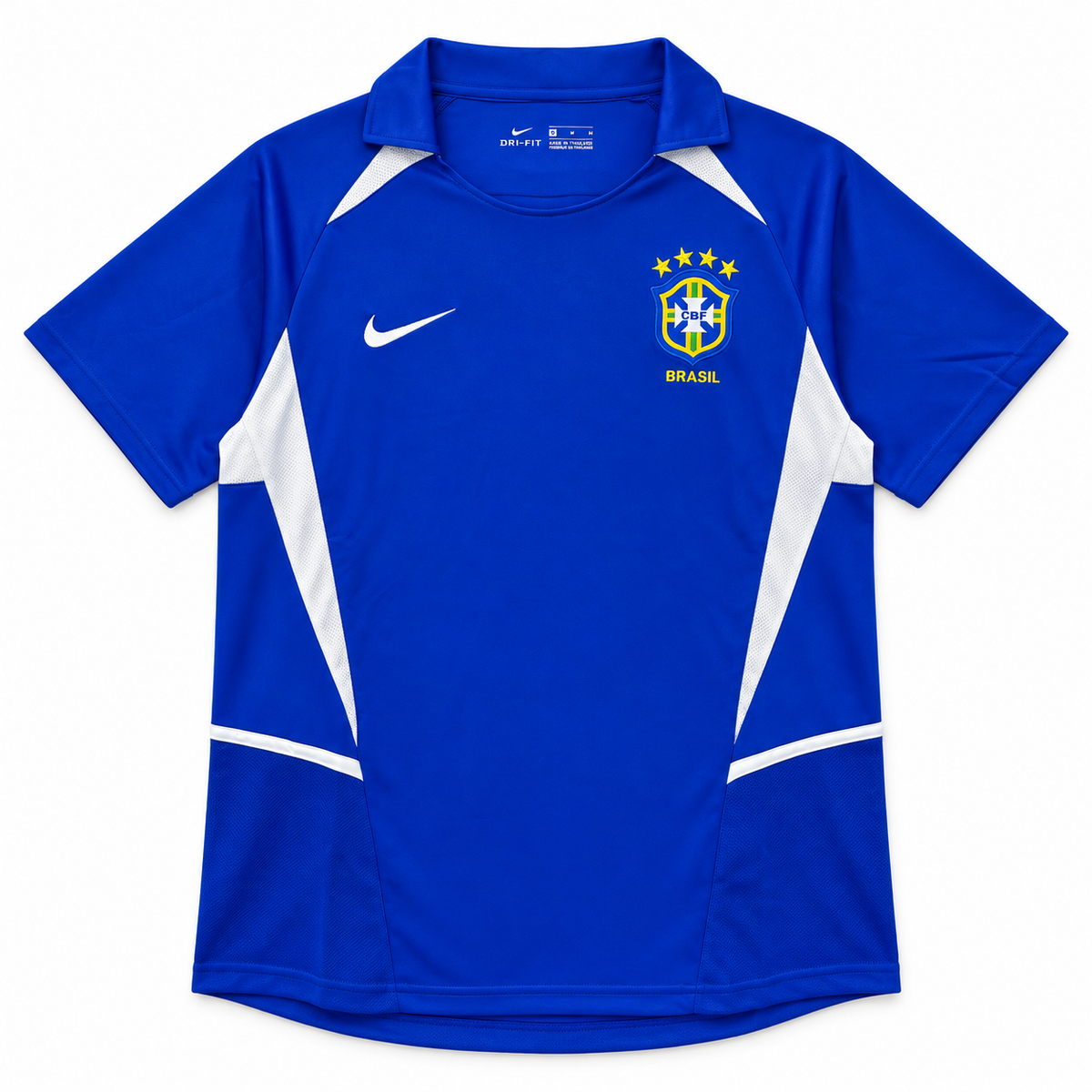 Camiseta Retro Brasil 2002 - 2ª Equipación