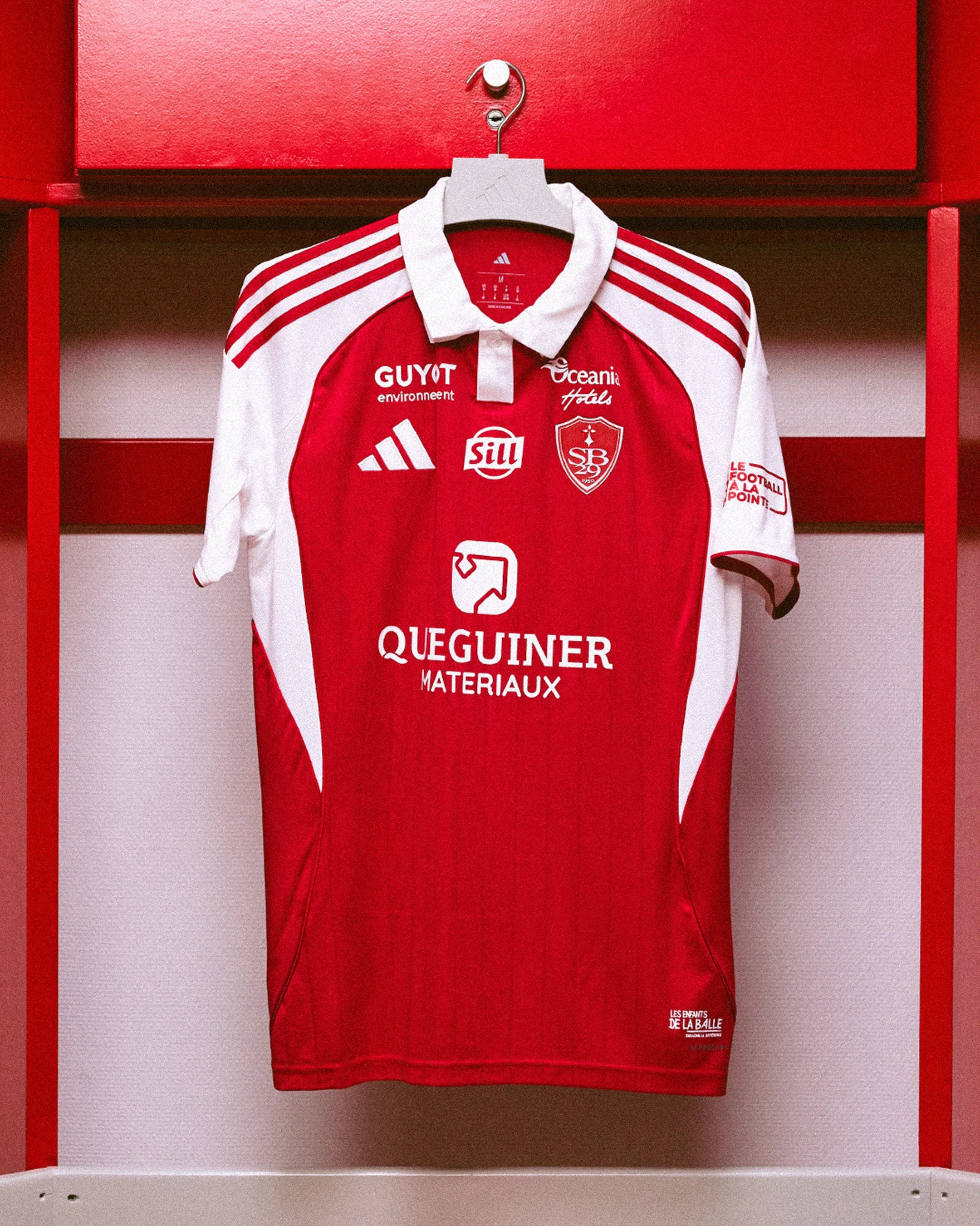 Camiseta Stade Brestois 2025/26 - 1ª Equipación