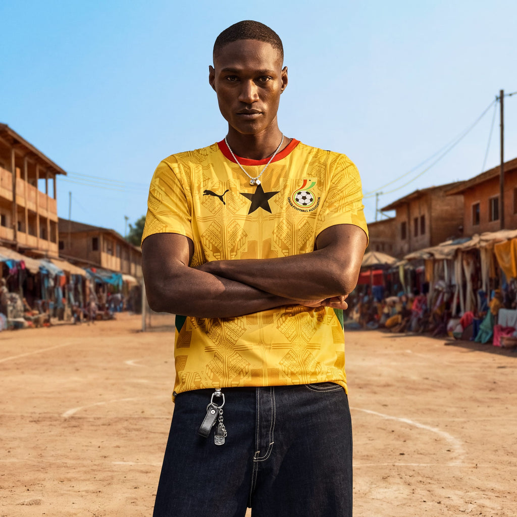 Camiseta Ghana Mundial 2026 - 2ª Equipación