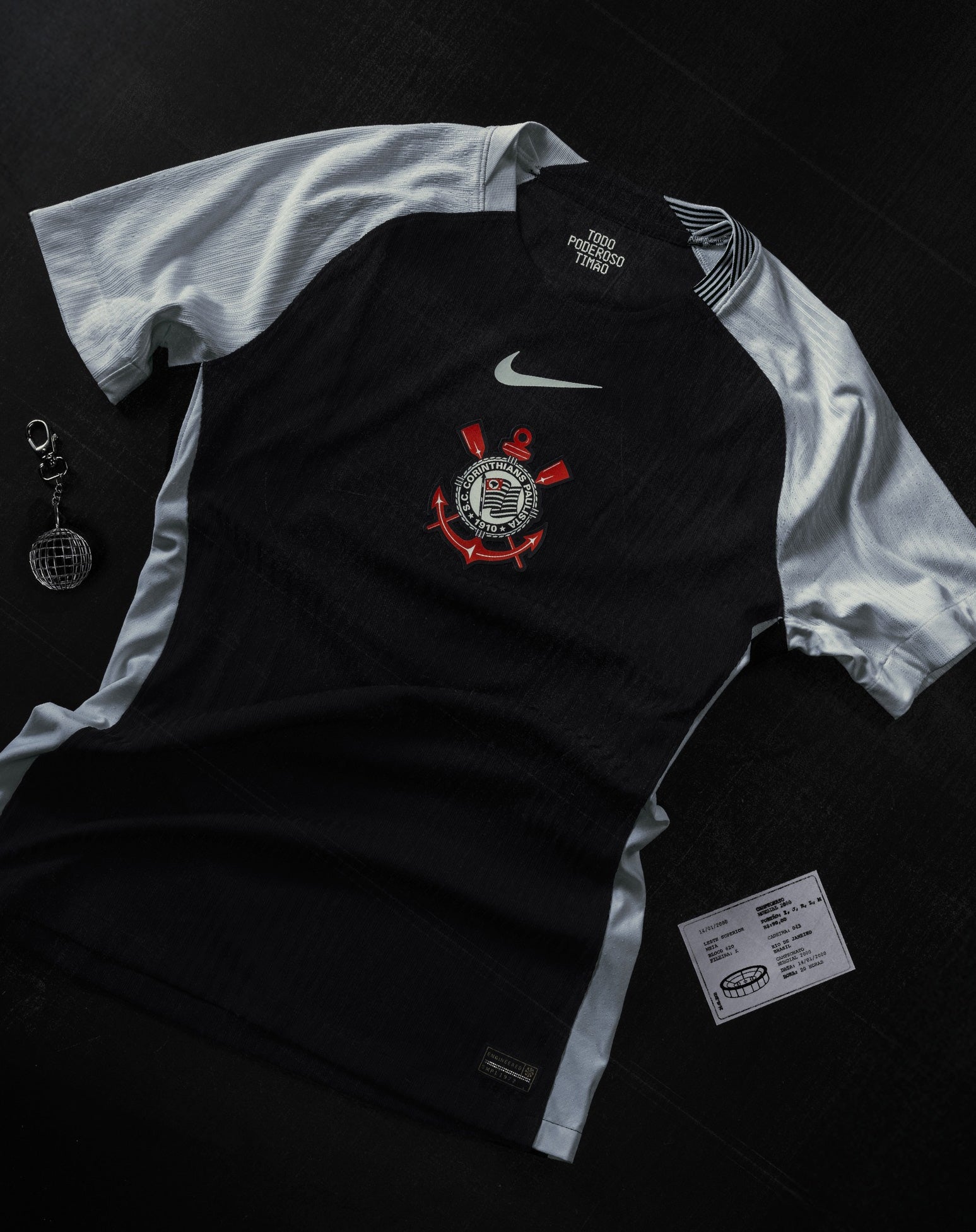 Camiseta Corinthians 2025/26 - 2ª Equipación