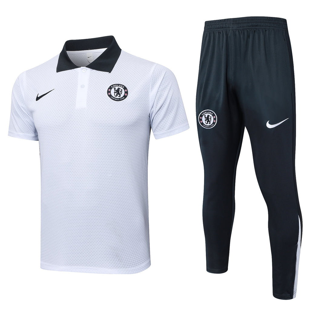Conjunto Polo Pre-Partido Chelsea Fc - 2025/26