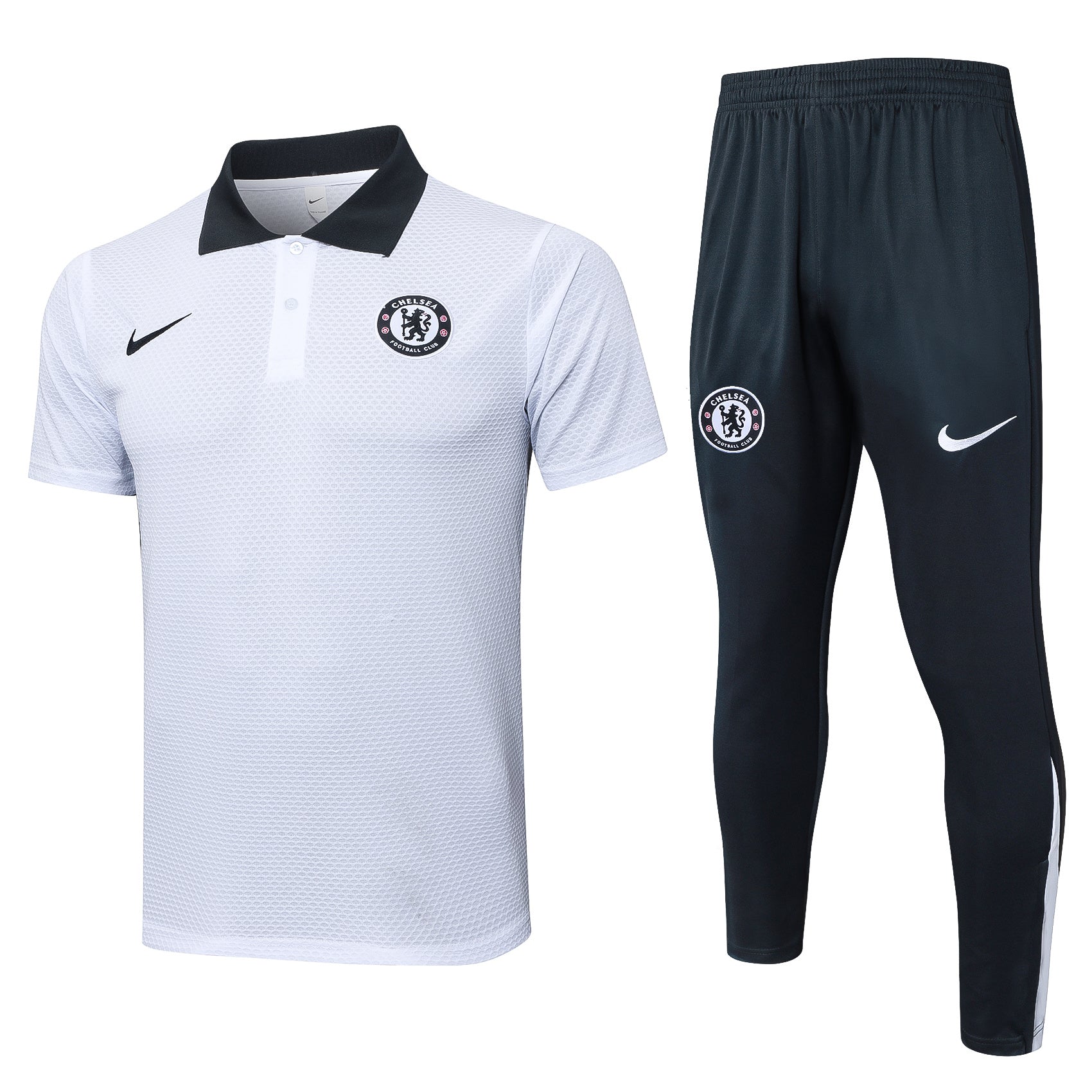 Conjunto Polo Pre-Partido Chelsea Fc - 2025/26