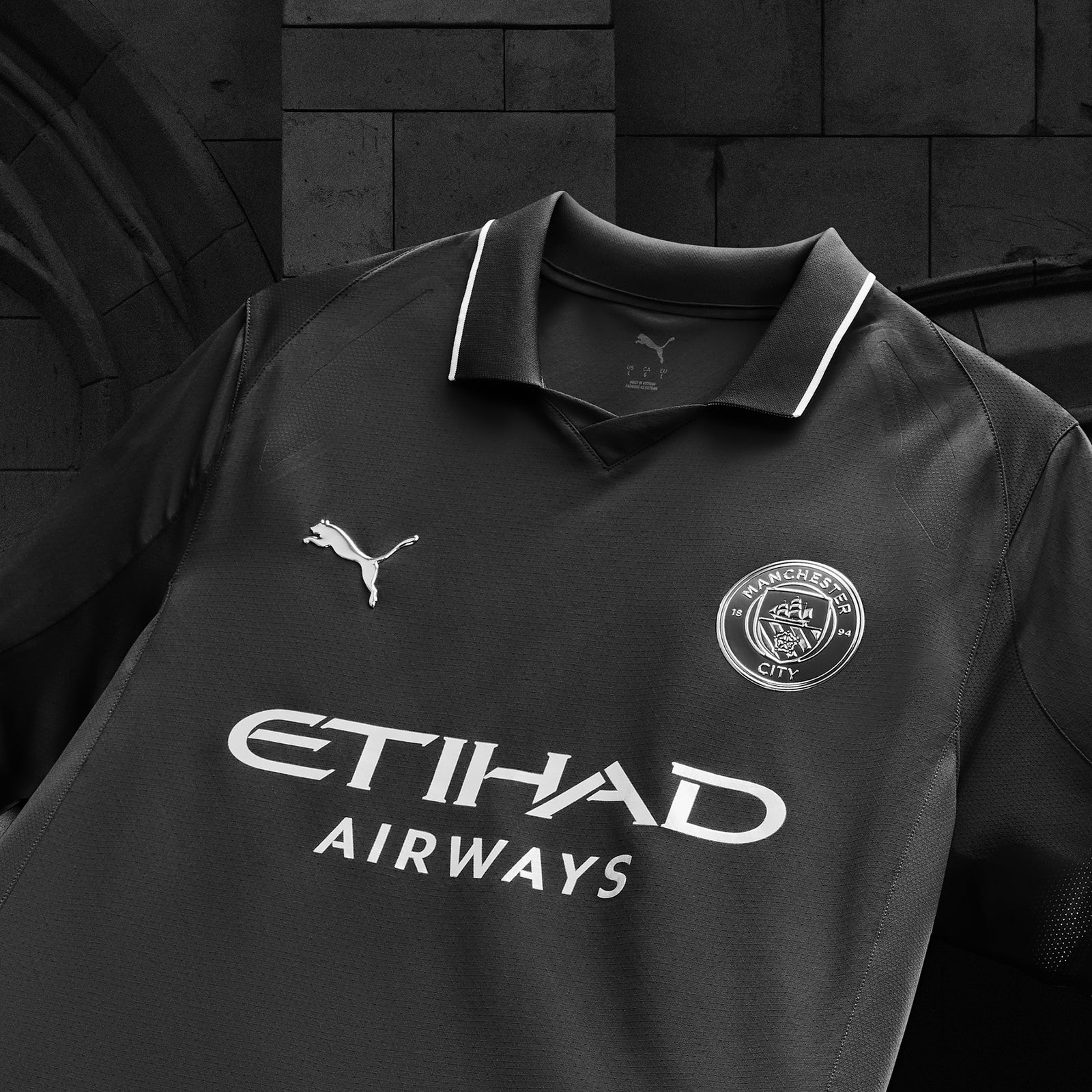 Camiseta Manchester City 2025/26 - 2ª Equipación Manga Larga