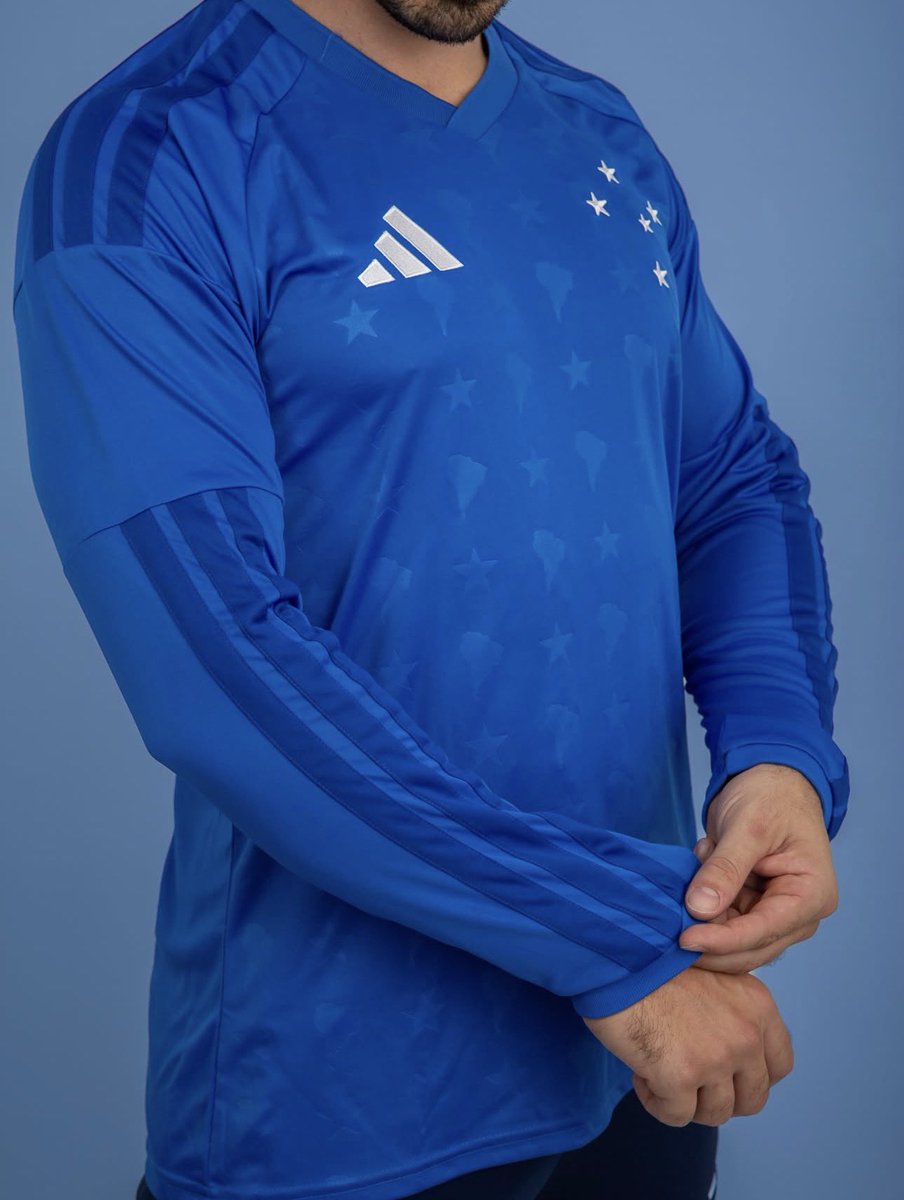 Camiseta Cruzeiro 2025/26 - 1ª Equipación Manga Larga