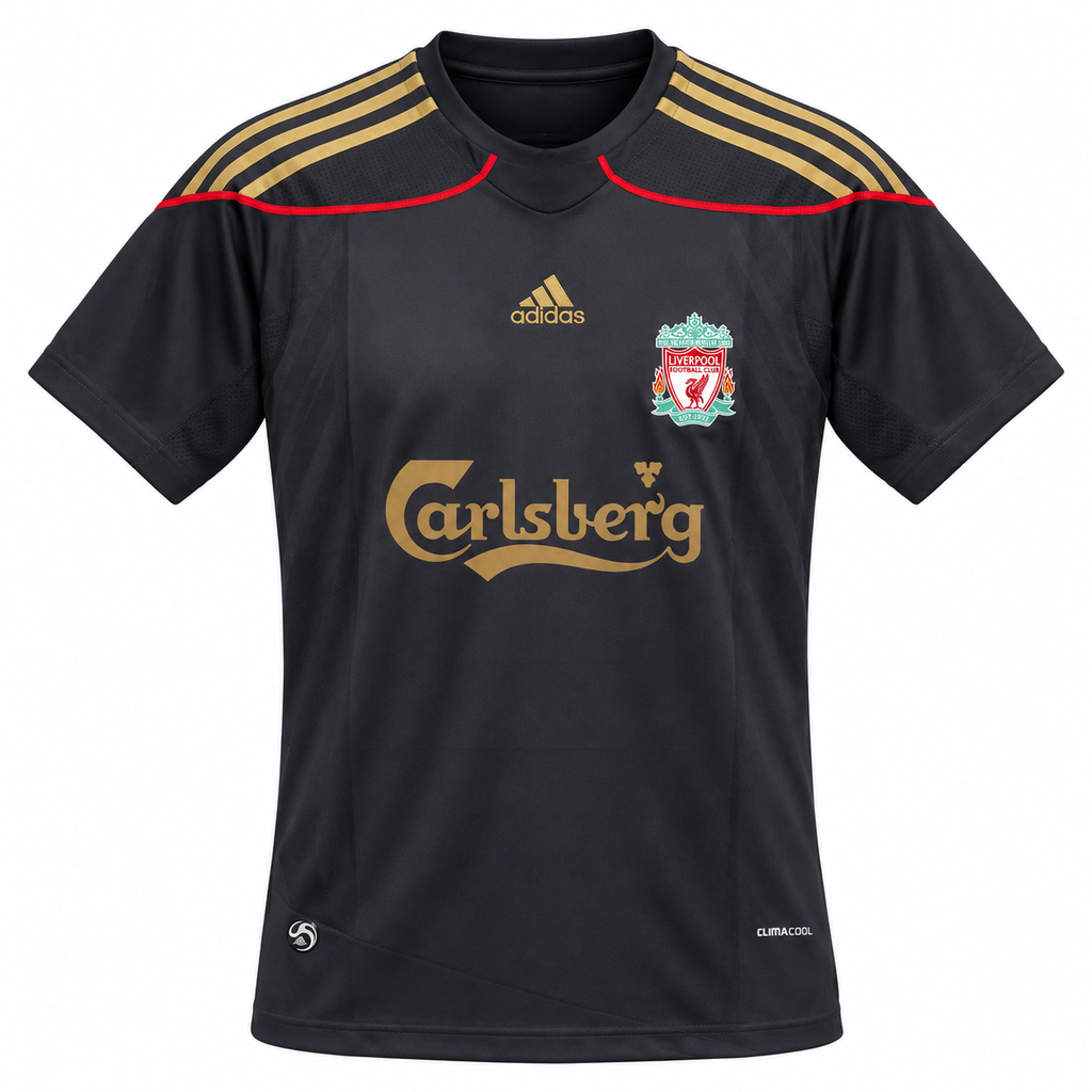 Camiseta Retro Liverpool 2009/10 - 2ª Equipación