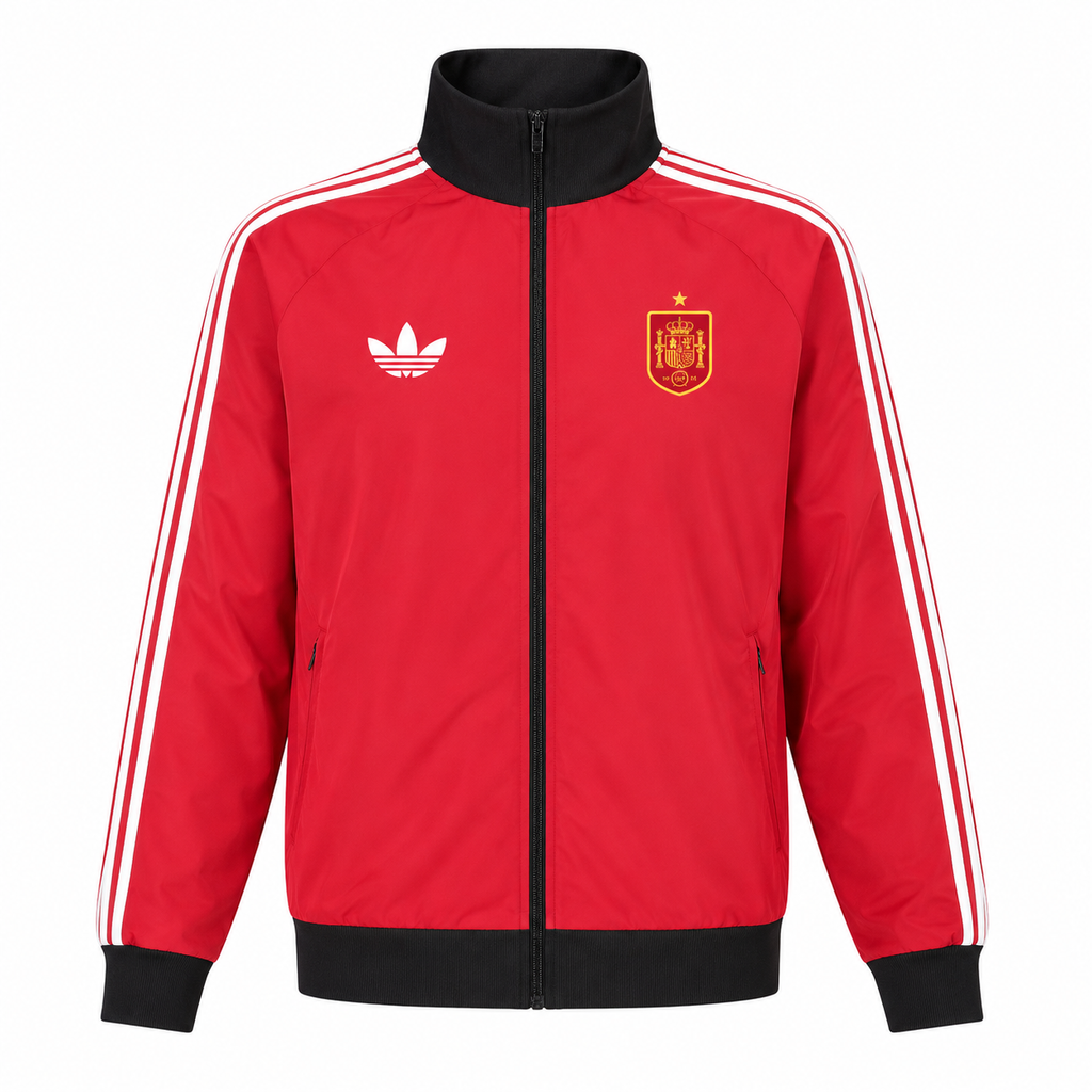 Cortavientos Retro España - Rojo