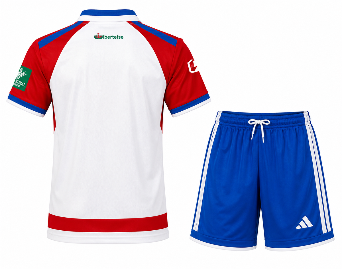 Conjunto Infantil Granada CF 2026/27 - 1ª Equipación