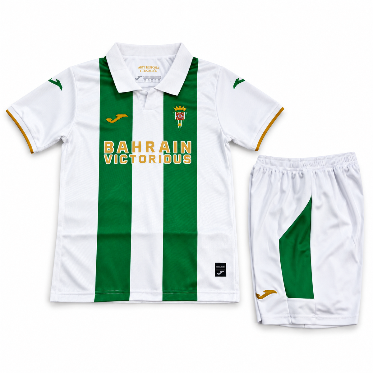 Conjunto Infantil Córdoba CF 2026/27 - 1ª Equipación
