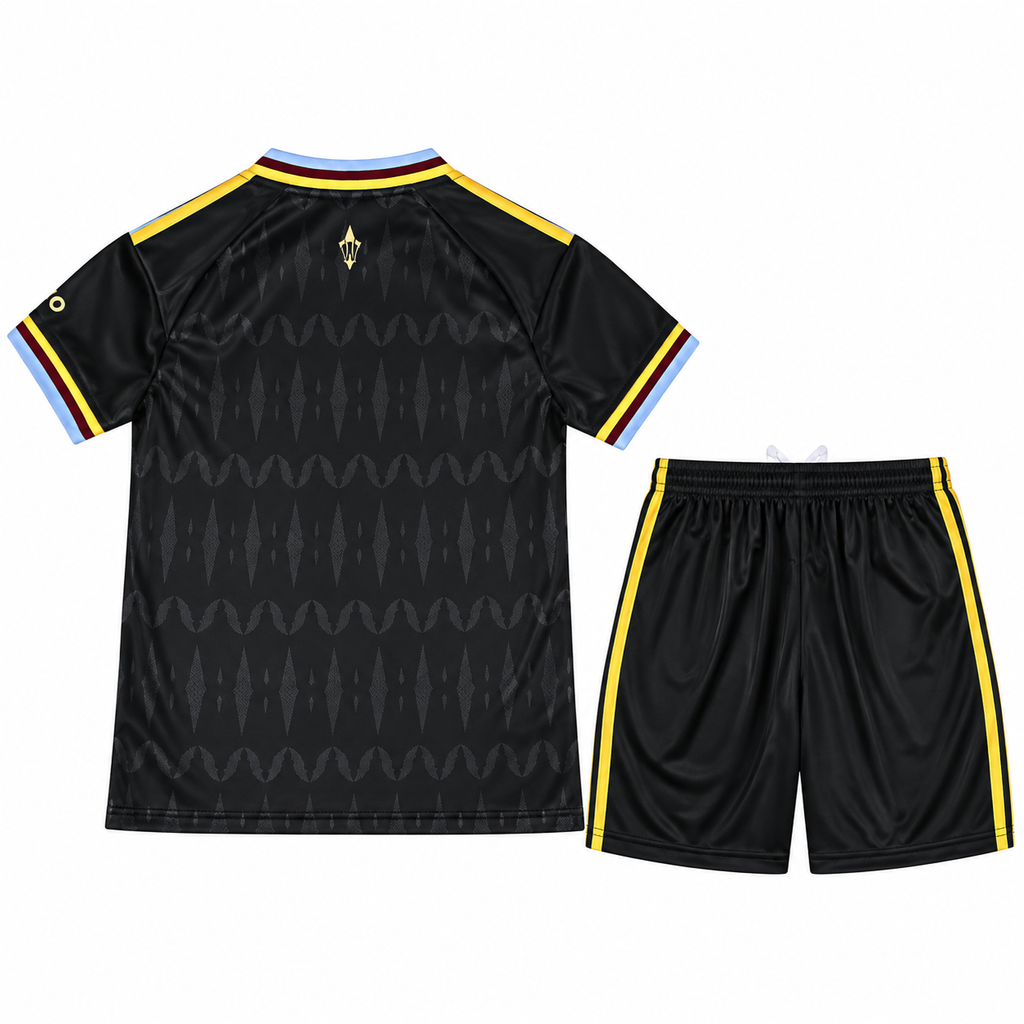 Conjunto Infantil Aston Villa 2026/27 - 2ª Equipación