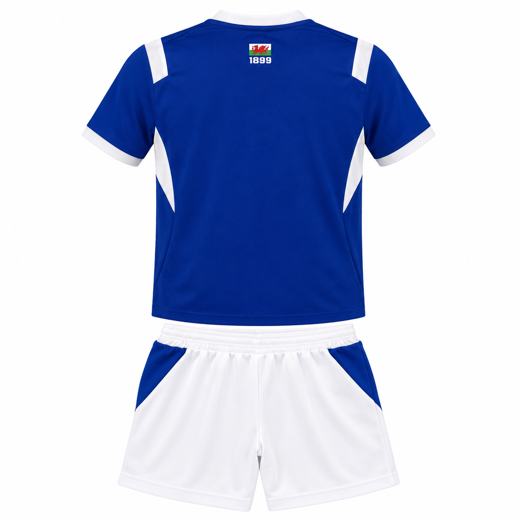 Conjunto Infantil Cardiff City 2026/27 - 1ª Equipación