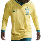 Camiseta Brasil Mundial 2026 - 1ª Equipación Manga Larga