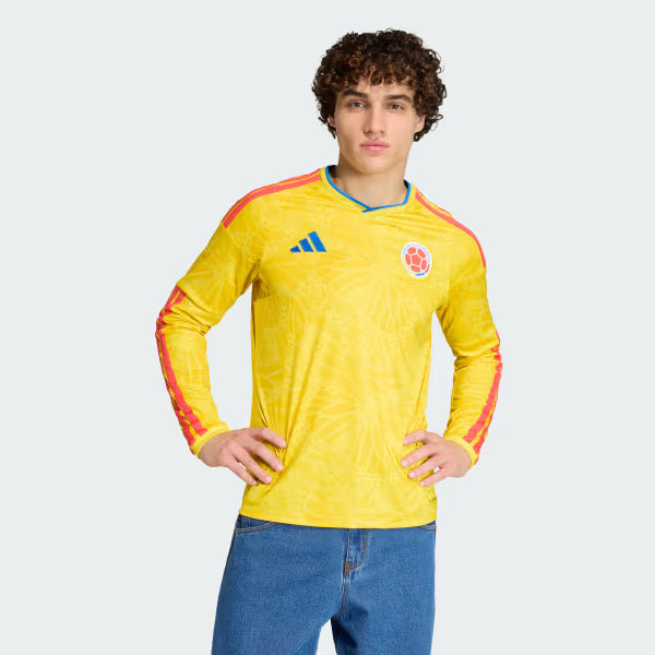 Camiseta Colombia Mundial 2026 - 1ª Equipación Manga Larga
