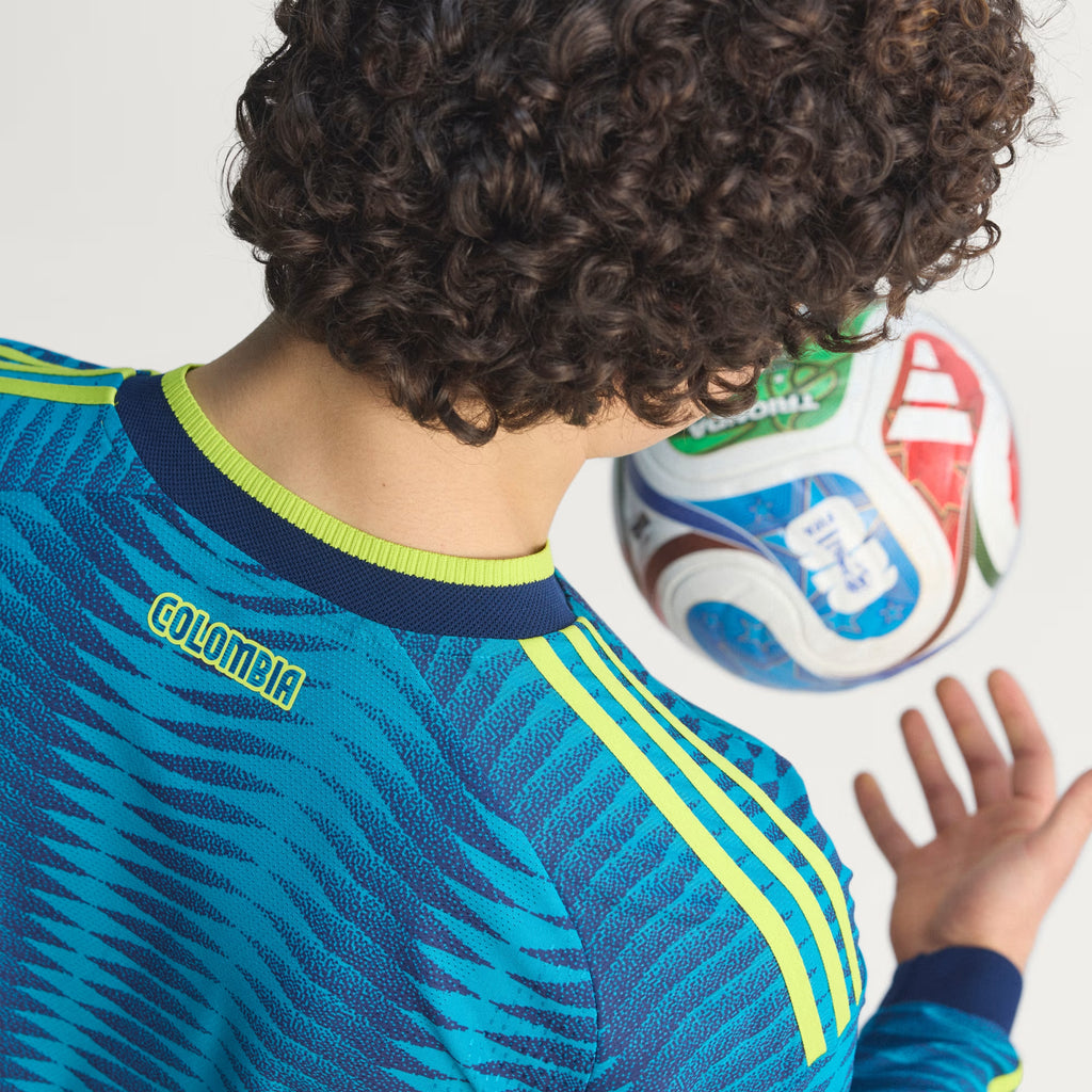 Camiseta Colombia Mundial 2026 - 2ª Equipación Manga Larga
