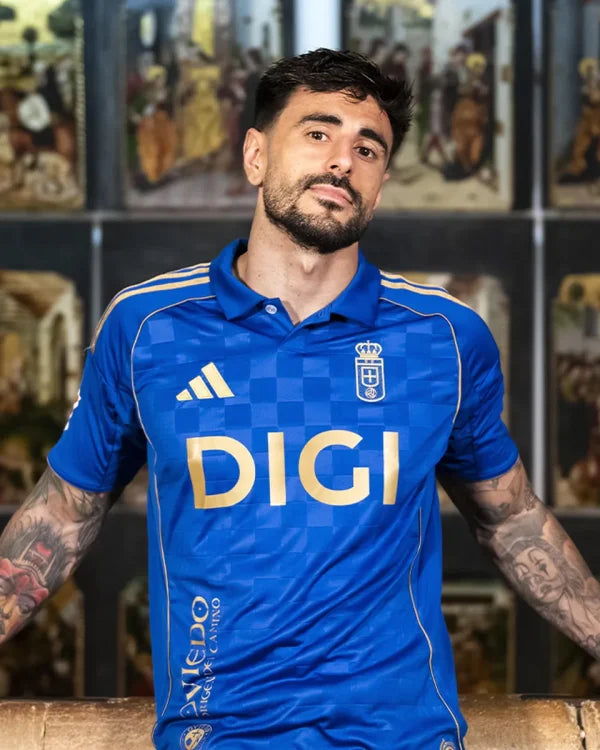 Camiseta Real Oviedo 2025/26 - 1ª Equipación