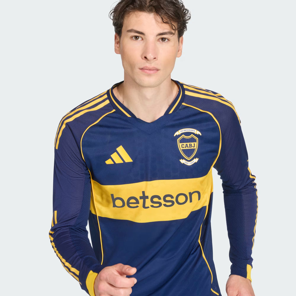 Camiseta Boca Juniors 2025/26 - 1ª Equipación Manga Larga