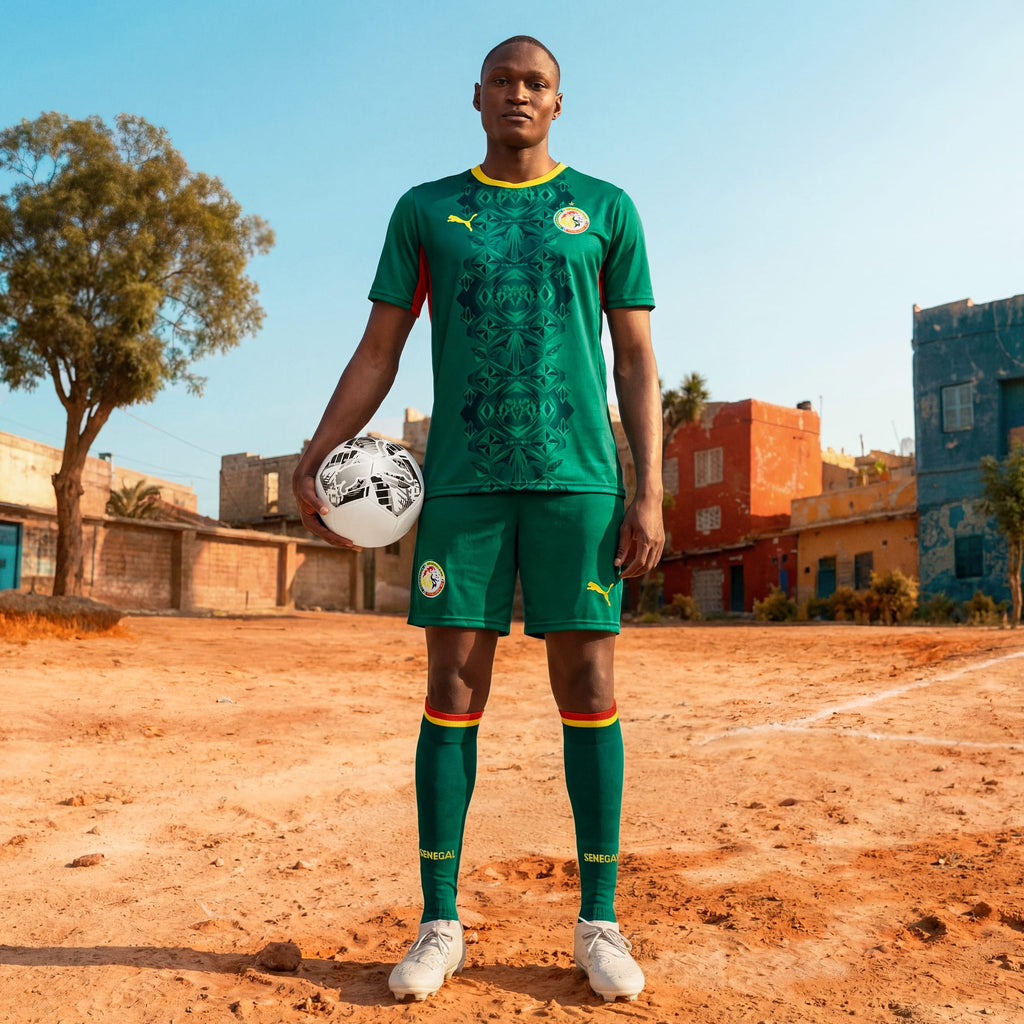 Camiseta Senegal Mundial 2026 - 2ª Equipación