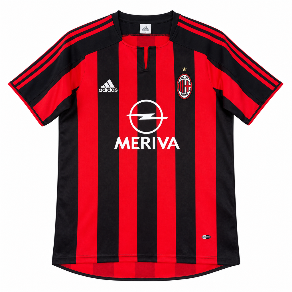Camiseta Retro Ac Milán 2003/04 - 1ª Equipación