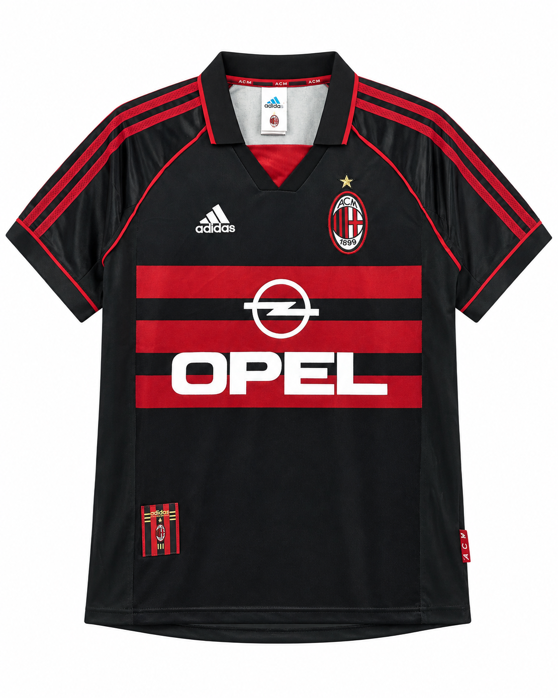 Camiseta Retro Ac Milán 1998/99 - 3ª Equipación
