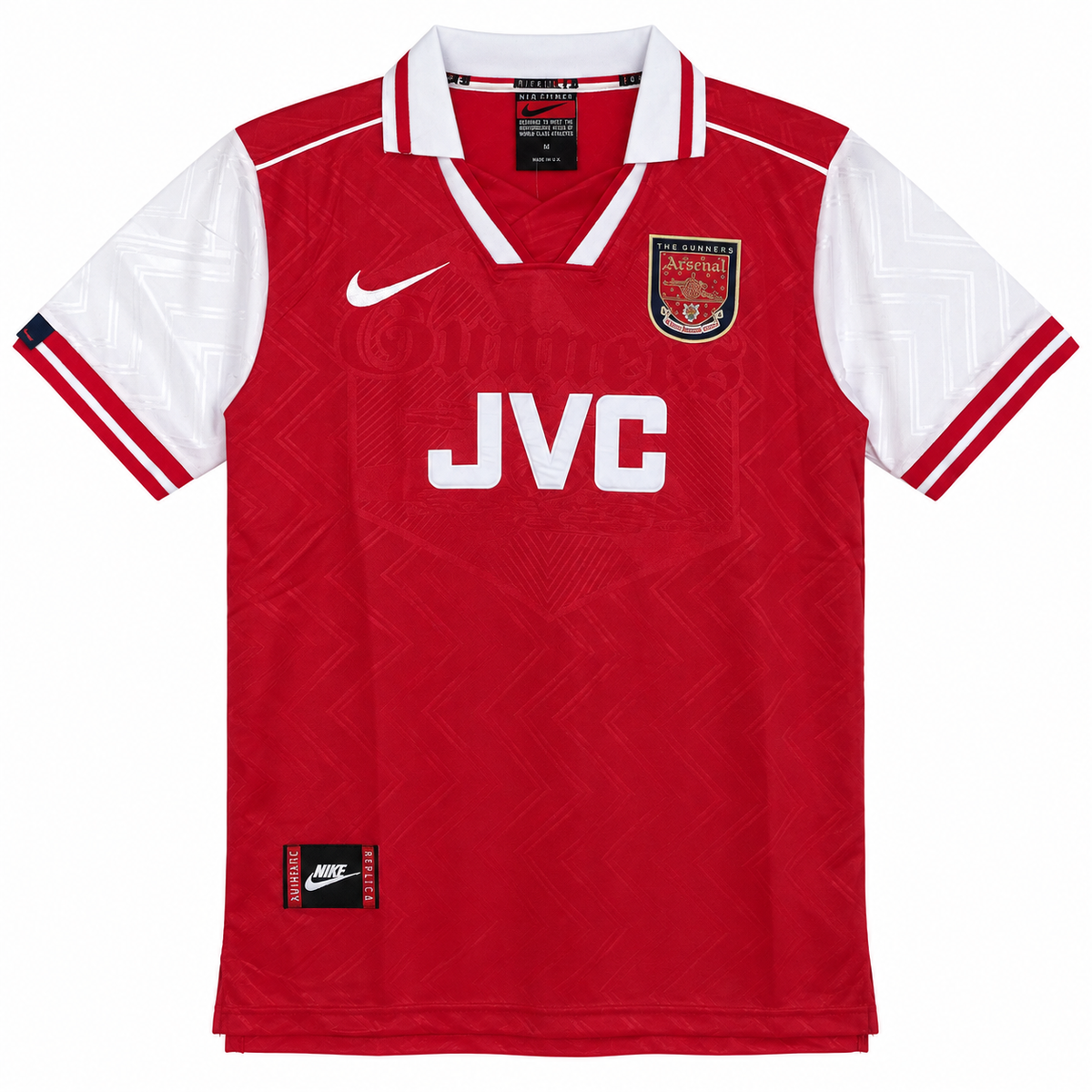 Camiseta Retro Arsenal 1996/98 - 1ª Equipación