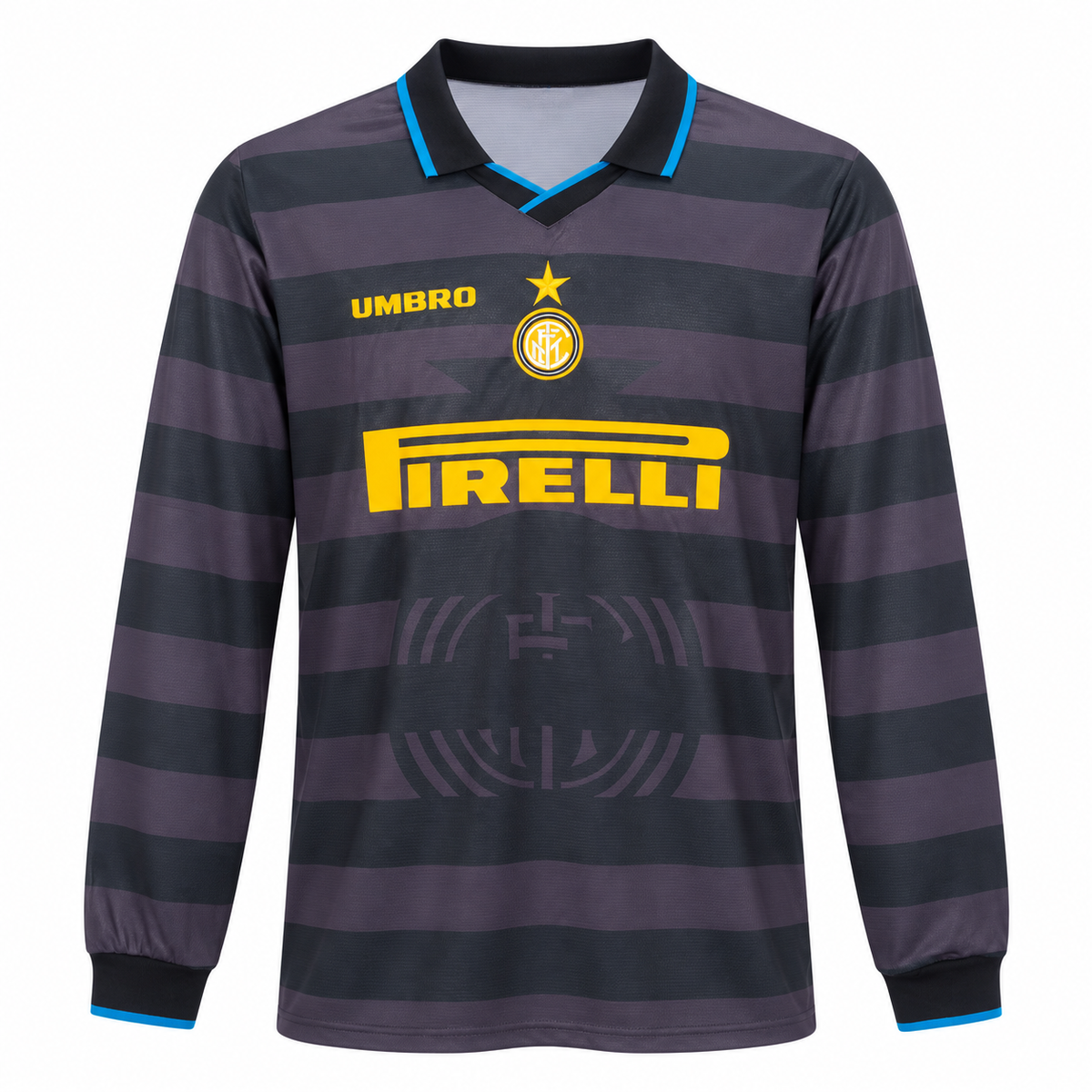 Camiseta Retro Inter Milán 1997/98 - 3ª Equipación Manga Larga