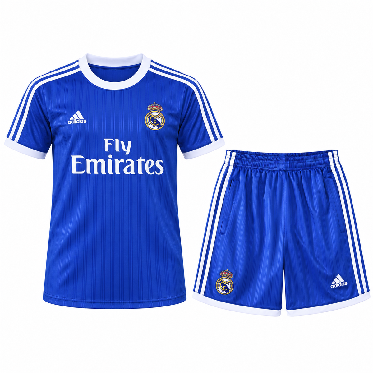 Conjunto Infantil Retro Real Madrid - Azul