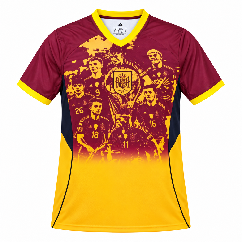 Camiseta España - Edición Campeones Mundial 2026