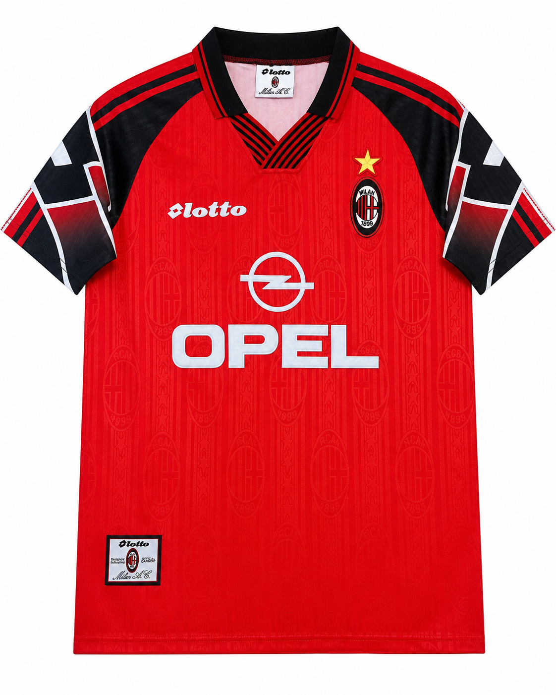 Camiseta Retro Ac Milán 1997/98 - Alternativa