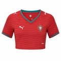 Crop Top Mujer Portugal Mundial 2026 - 1ª Equipación