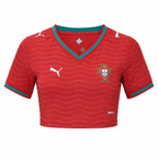 Crop Top Mujer Portugal Mundial 2026 - 1ª Equipación