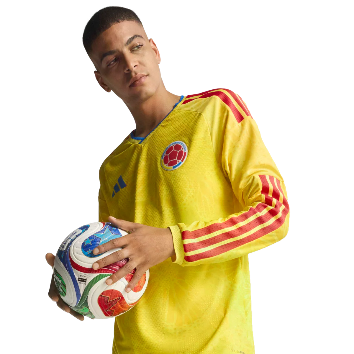 Camiseta Colombia Mundial 2026 - 1ª Equipación Manga Larga