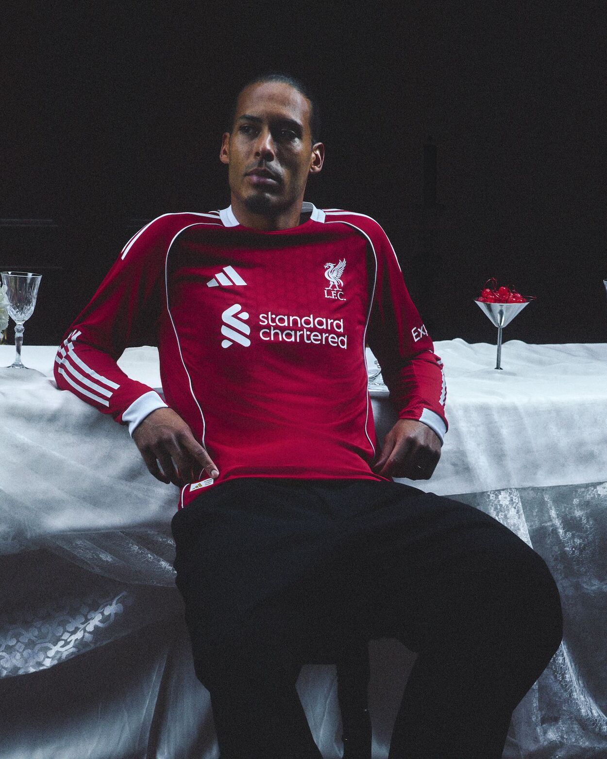 Camiseta Liverpool Fc 2025/26 - 1ª Equipación Manga Larga
