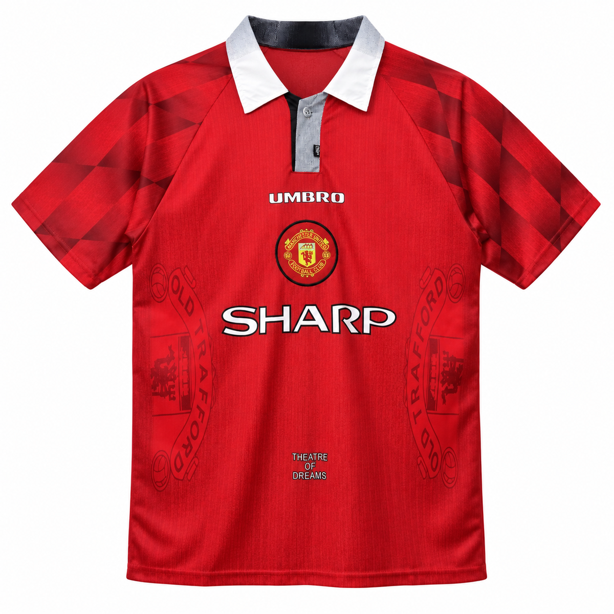 Camiseta Retro Manchester United 1996/98 - 1ª Equipación