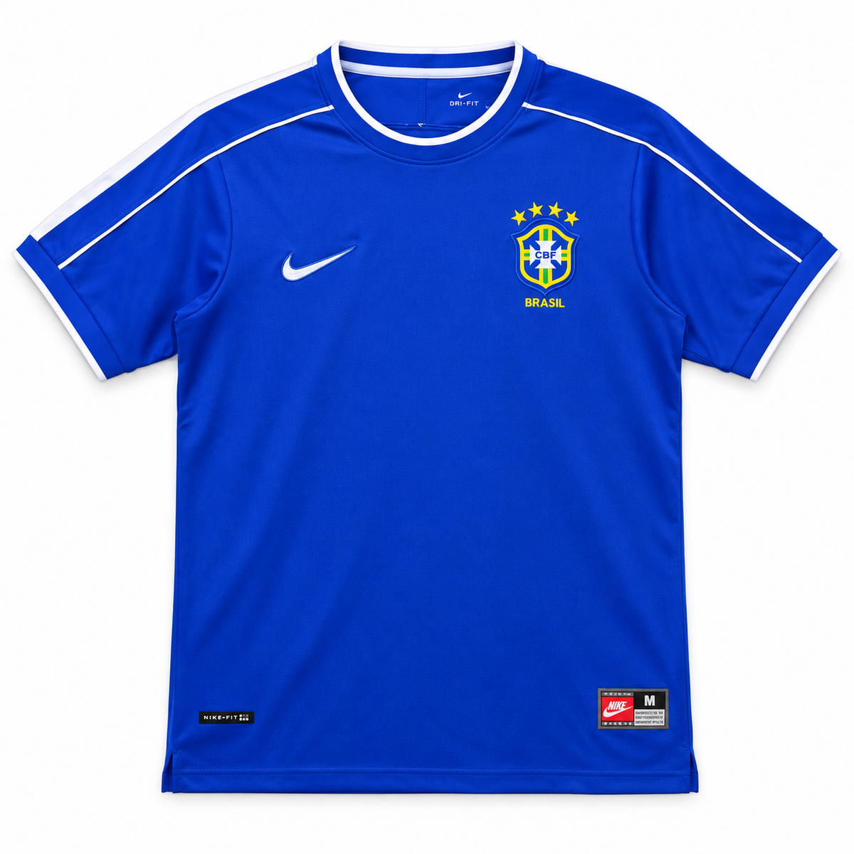 Camiseta Retro Brasil 1998 - 2ª Equipación