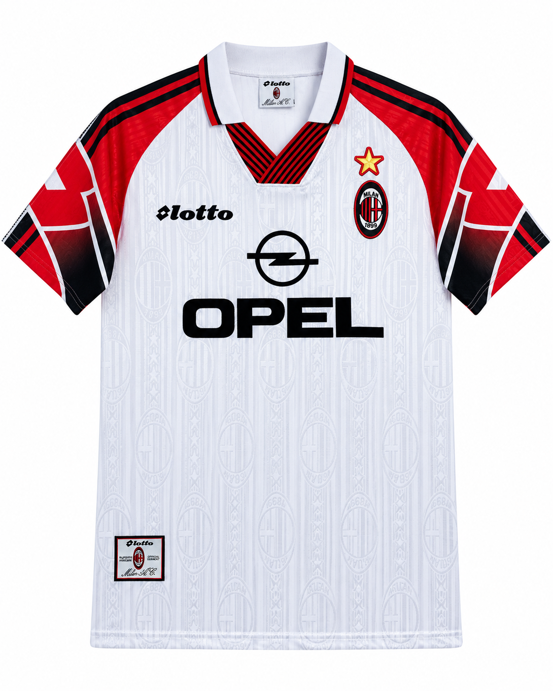 Camiseta Retro Ac Milán 1997/98 - 2ª Equipación Alternativa