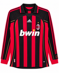 Camiseta Retro Ac Milán 2006/07 - 1ª Equipación Manga Larga