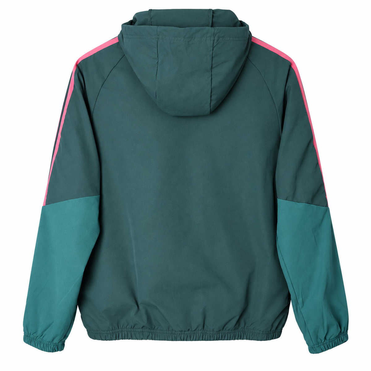 Cortavientos Real Madrid 2026/27 - Verde/Rosa