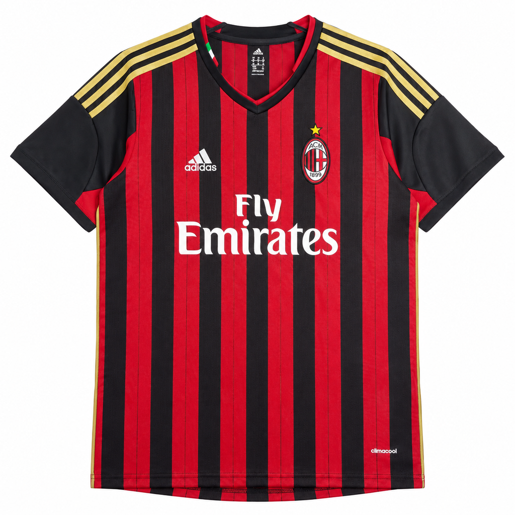 Camiseta Retro Ac Milán 2013/14 - 1ª Equipación