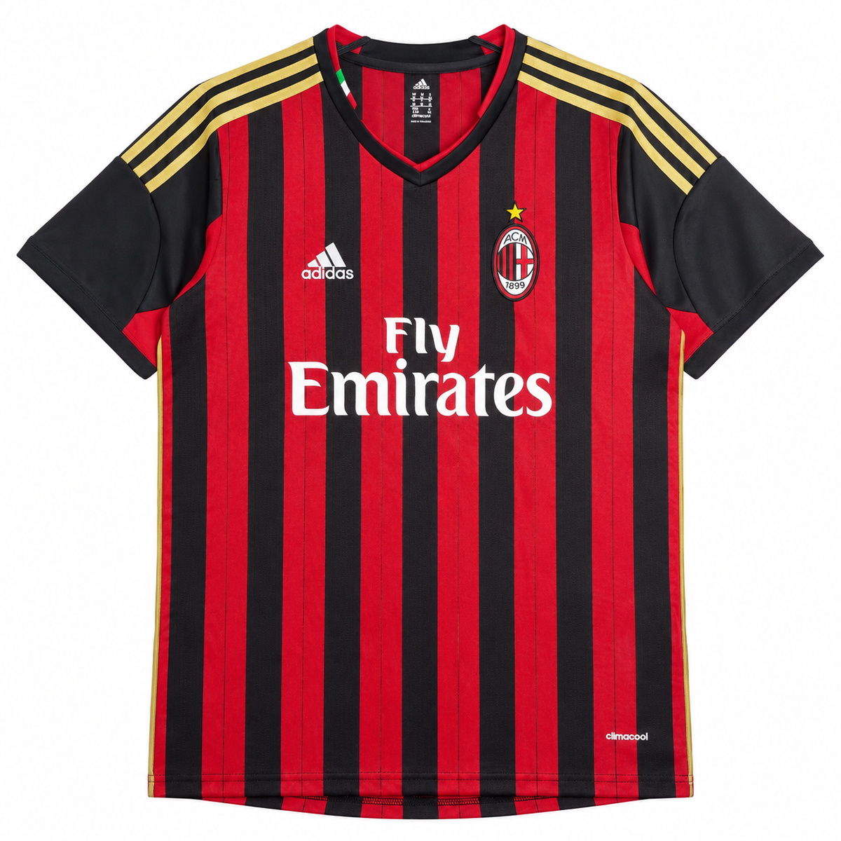 Camiseta Retro Ac Milán 2013/14 - 1ª Equipación