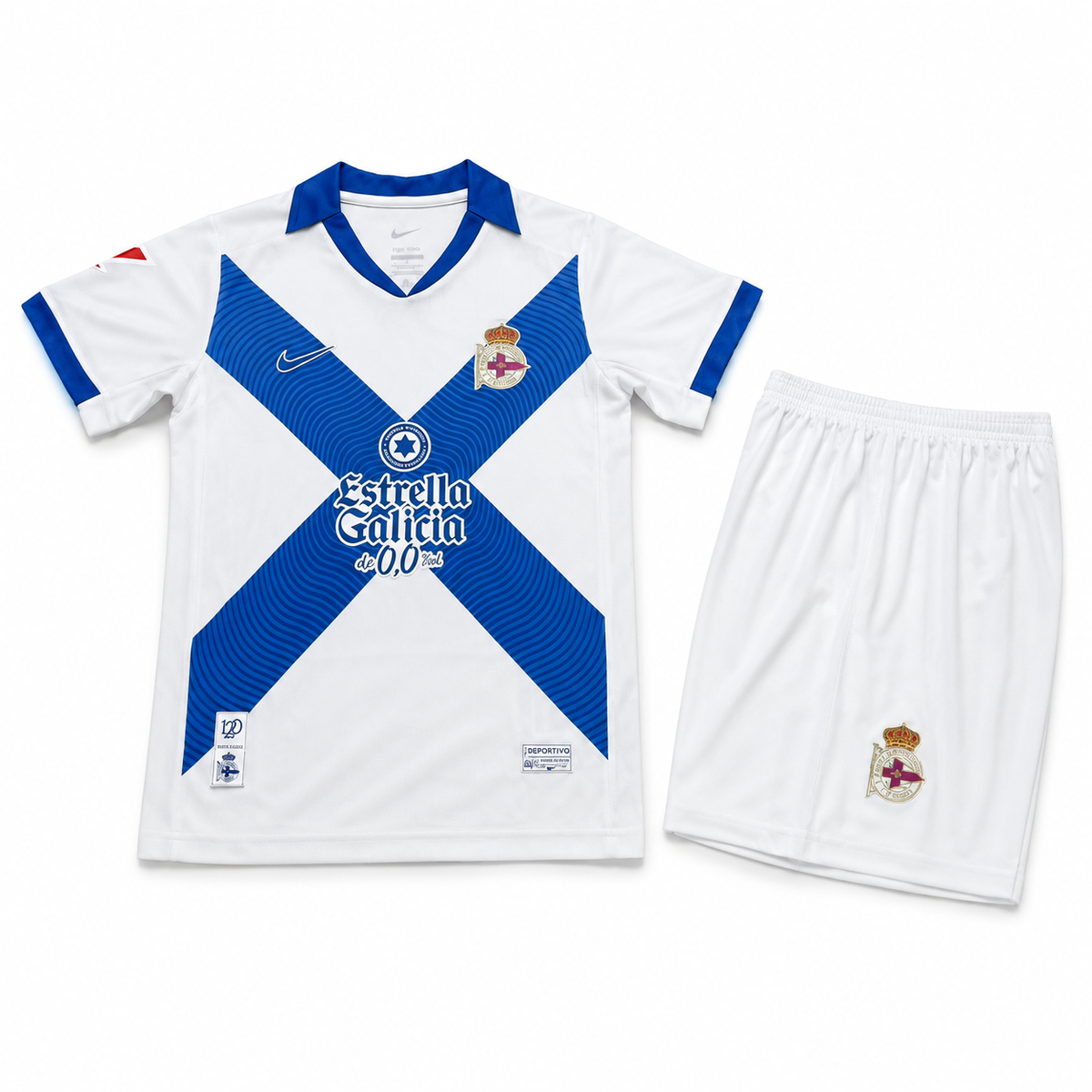 Conjunto Infantil Deportivo de la Coruña 2026/27 - 1ª Equipación