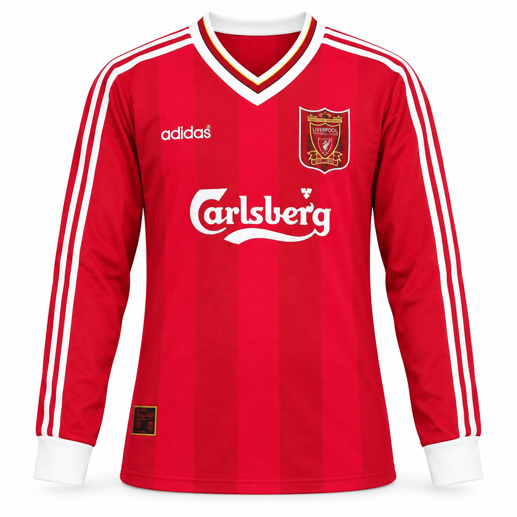 Camiseta Retro Liverpool 1995/96 - 1ª Equipación Manga Larga