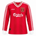 Camiseta Retro Liverpool 1995/96 - 1ª Equipación Manga Larga