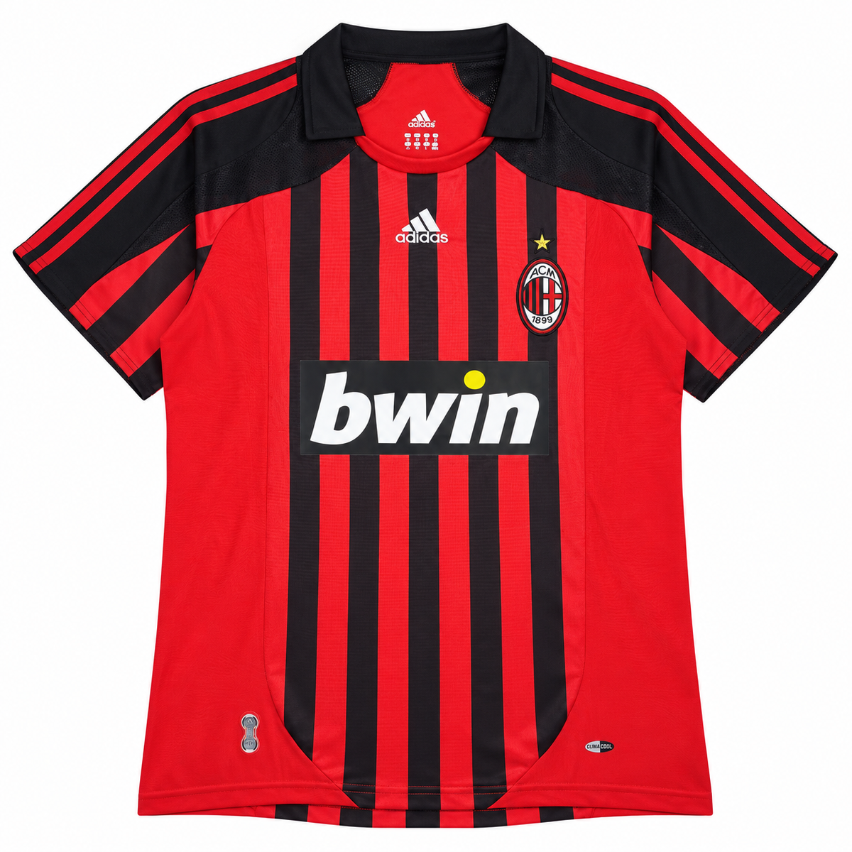 Camiseta Retro Ac Milán 2007/08 - 1ª Equipación