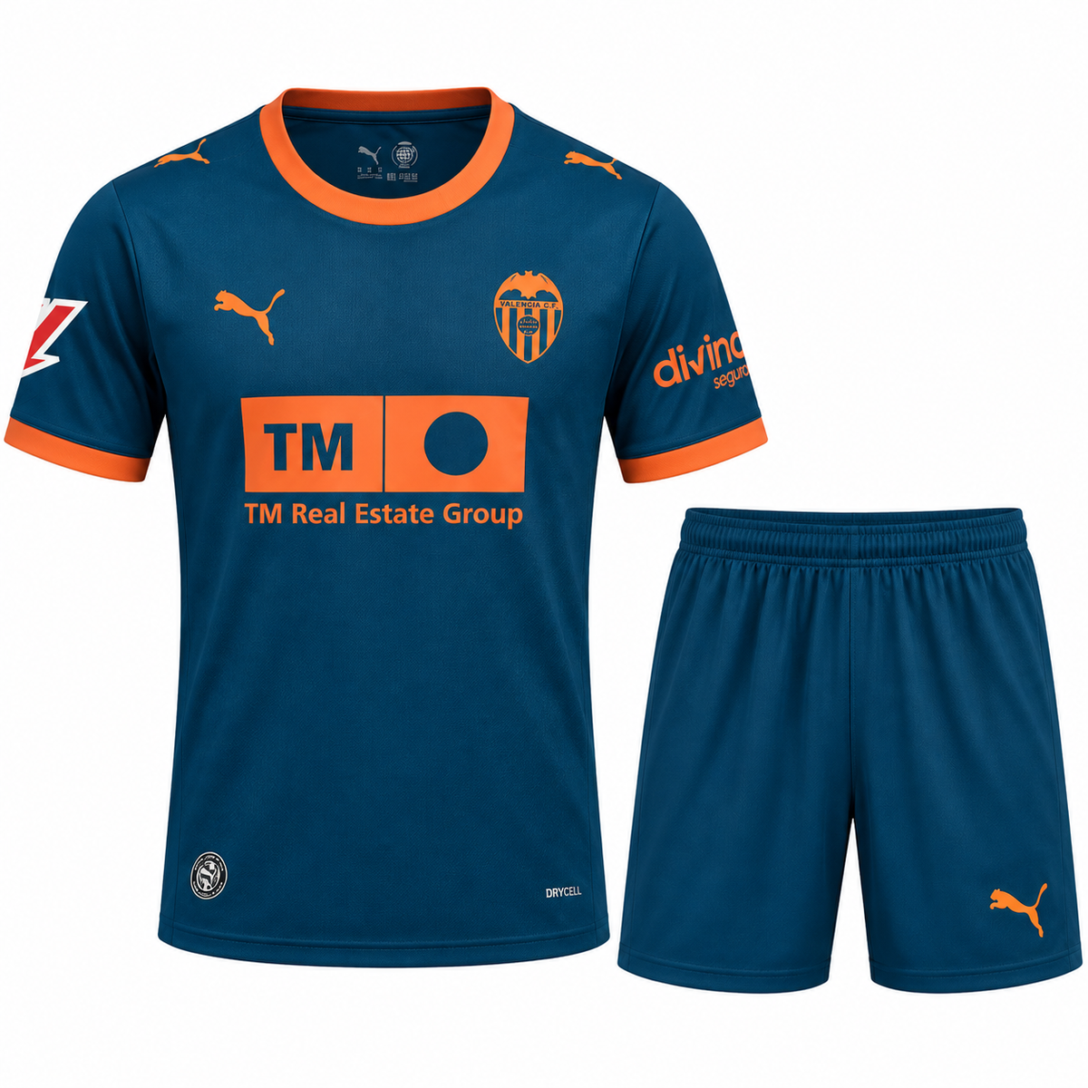 Conjunto Infantil Valencia CF 2026/27 - 2ª Equipación