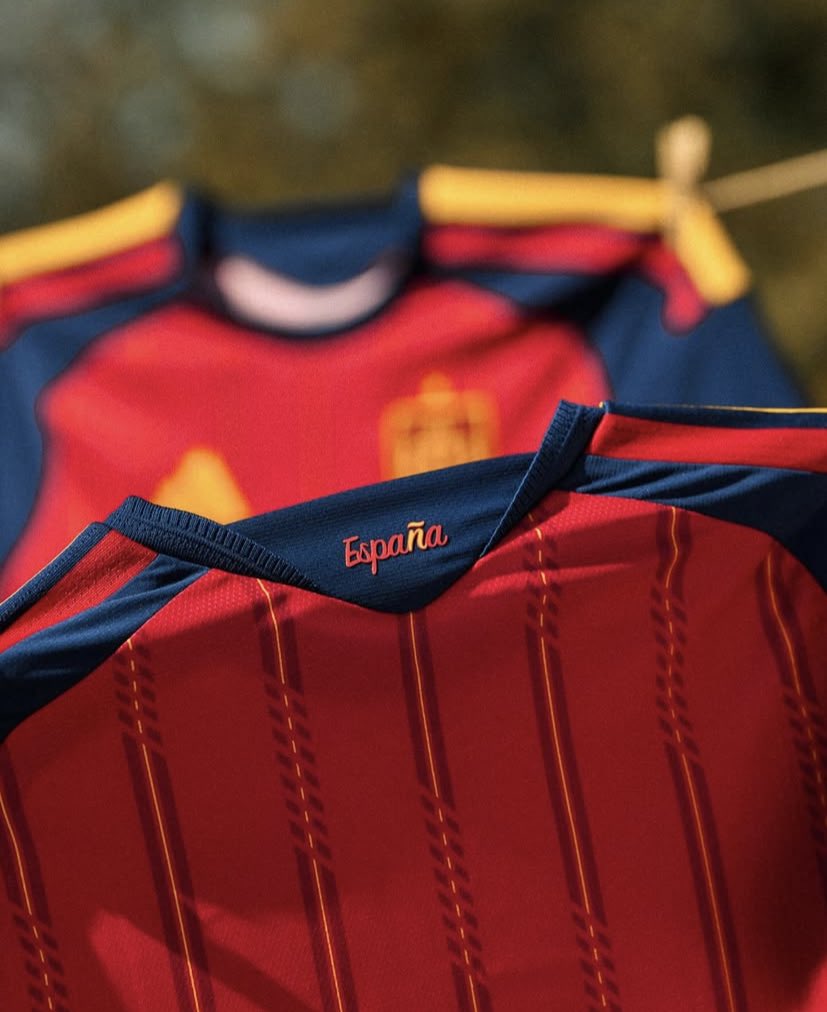Camiseta España Mundial 2026 - 1ª Equipación Manga Larga (2 Estrellas)
